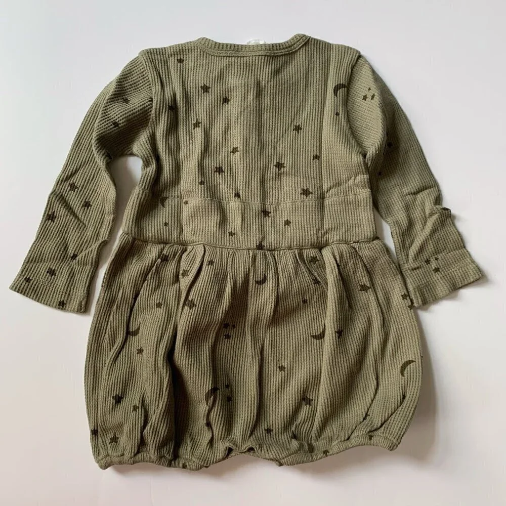 NWT Kate Quinn Organics Baby Girl Thermal Bubble 18-24 months
